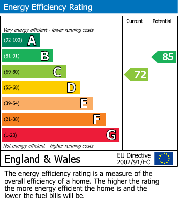 Energy Performance Certificate for The Drive, Felling
