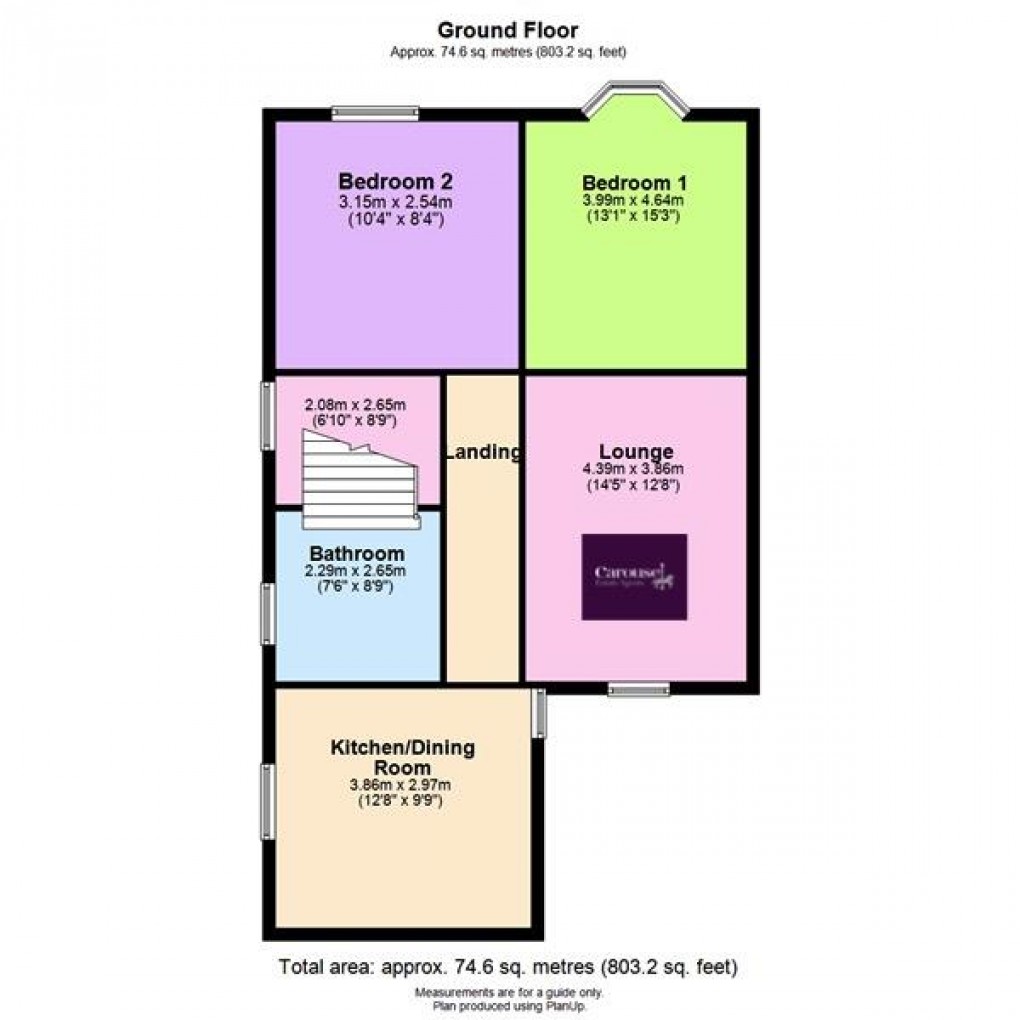 Floorplan for Wellington Road, Dunston, Gateshead