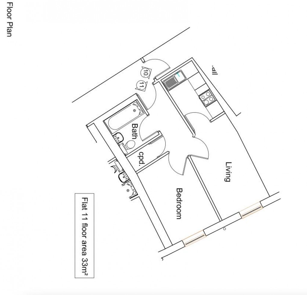 Floorplan for Wilsons Lane, Pudding Chare, Newcastle Upon Tyne