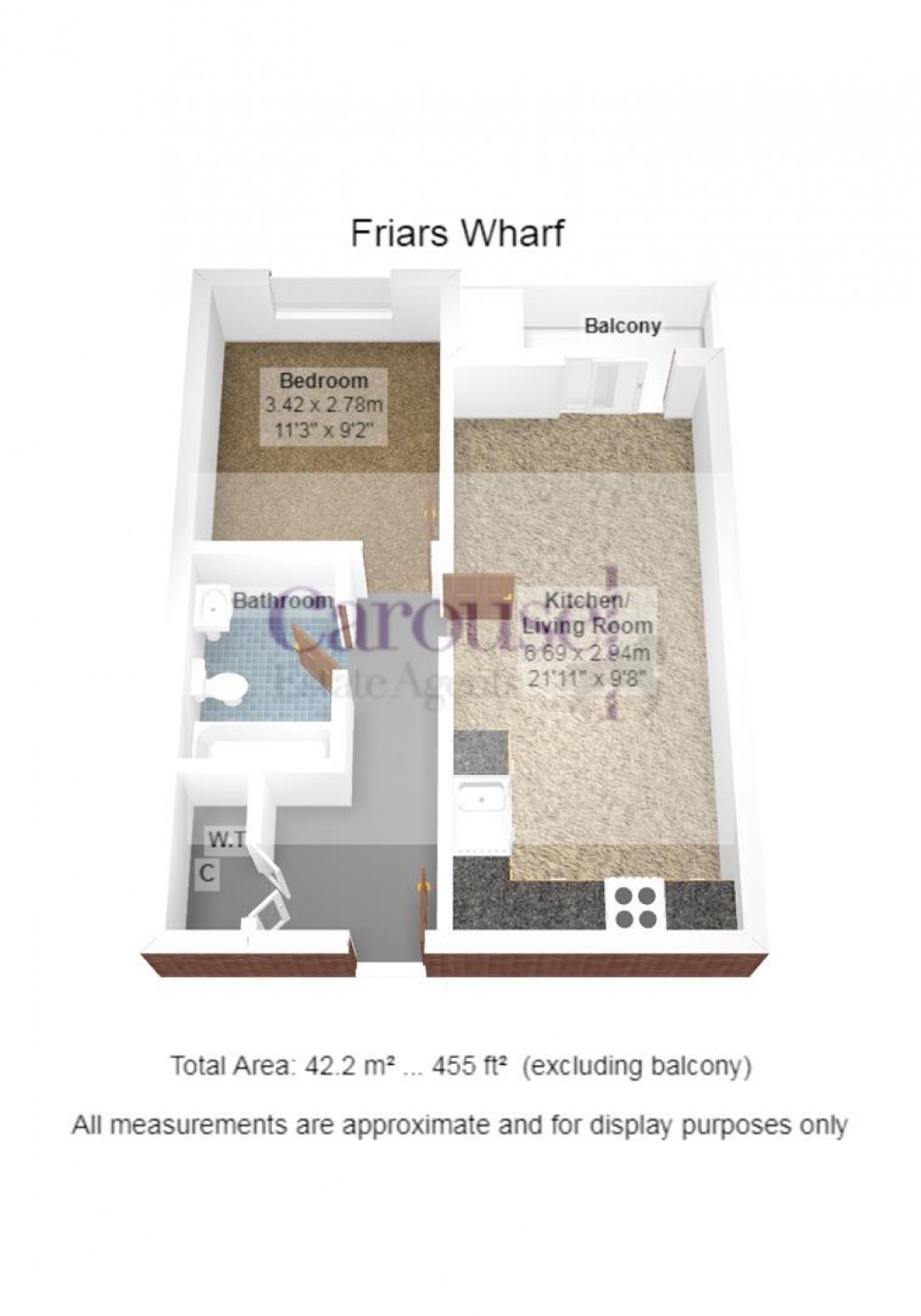 Floorplan for Friars Wharf, Green Lane, Gateshead