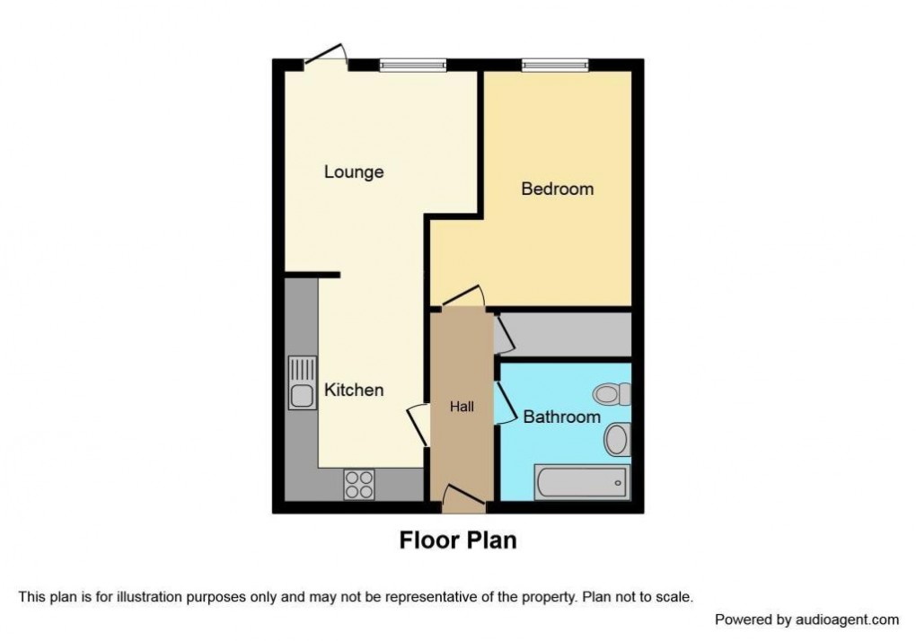 Floorplan for City Road, Newcastle Upon Tyne