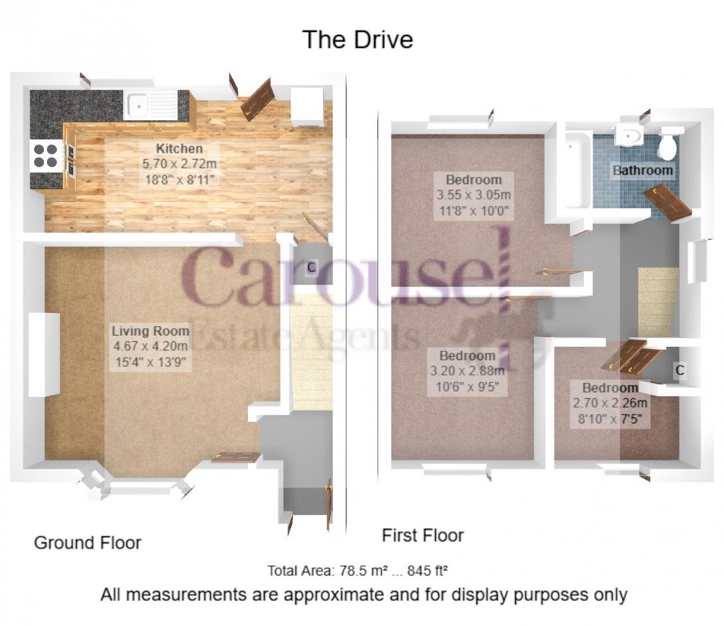 Floorplan for The Drive, Felling